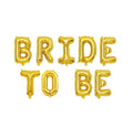 16" Gold Bride To Be Folyo Balon