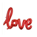 Kırmızı Love İmza Folyo Balon