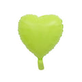 Makaron Yeşil Kalp Folyo Balon