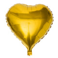 18" Parlak Gold Kalp Folyo Balon