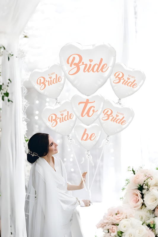 Bride To Be Kalpli 5'li Folyo Balon Seti