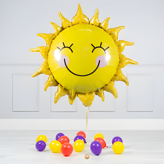 Gülümseyen Güneş Folyo Balon