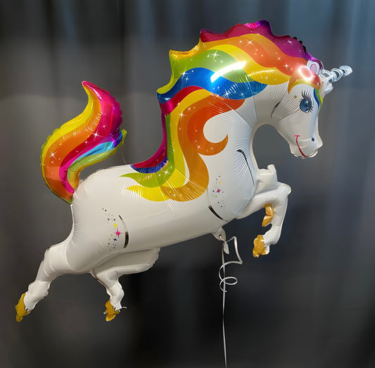 Gökkuşağı Unicorn Folyo Balon