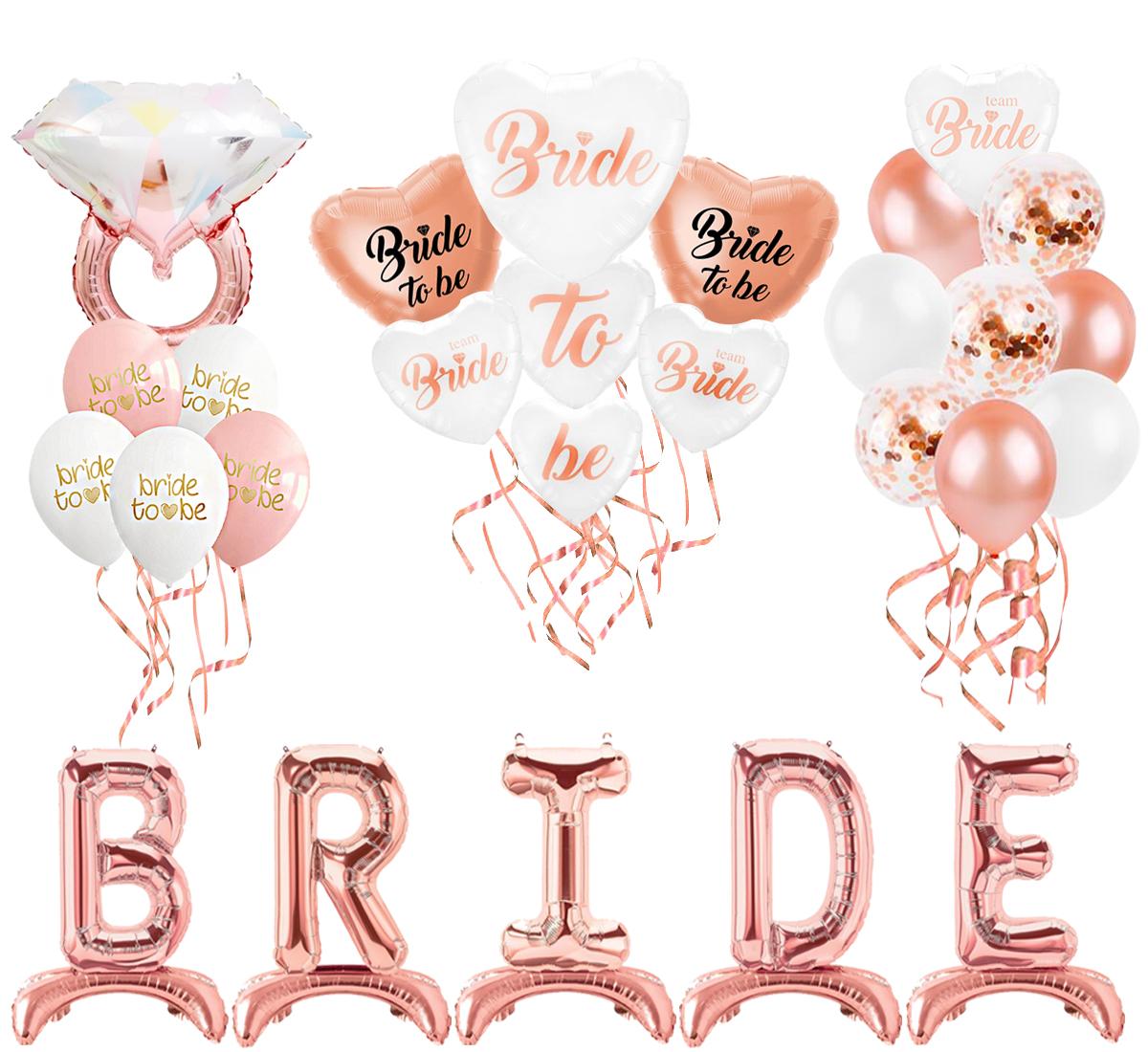 Ayaklı 32" Rose Bride Folyo Balon