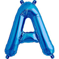 16" Mavi Harf Folyo Balon