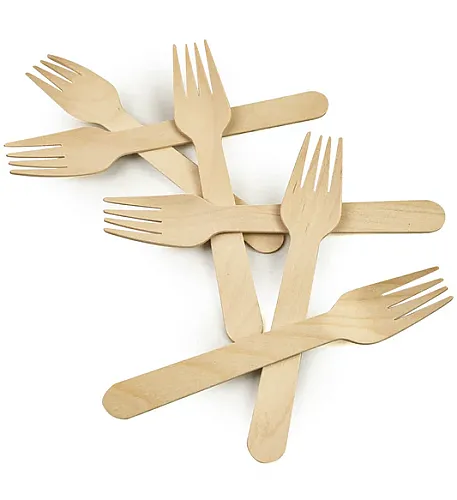Ahşap Çatal 16 cm 24'lü