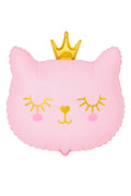 Pembe Kedi Folyo Balon