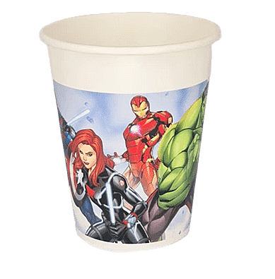 Karton Bardak Avengers 8'li