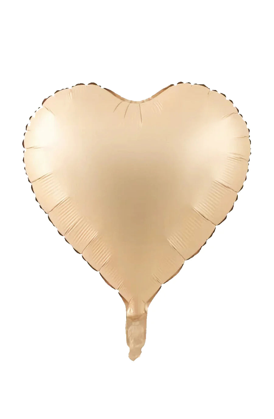 18" Saten Karamel Kalp Folyo Balon 50'li Paket