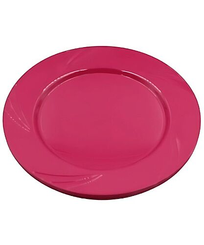 Mika Tabak Pembe 26 cm 6'lı