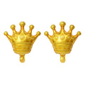 Mini Gold Taç 2'li Folyo Balon