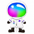 32" Astronot Folyo Balon
