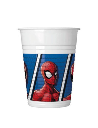 Plastik Bardak Spiderman 8'li
