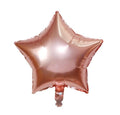 18" Bronze Yıldız Folyo Balon 10'lu Paket