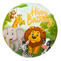 18" Safari Yuvarlak Folyo Balon