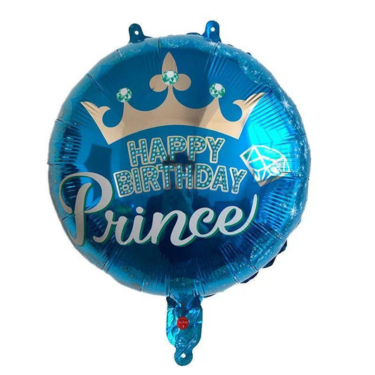 18" Yüzük Baskılı Yuvarlak Folyo Balon