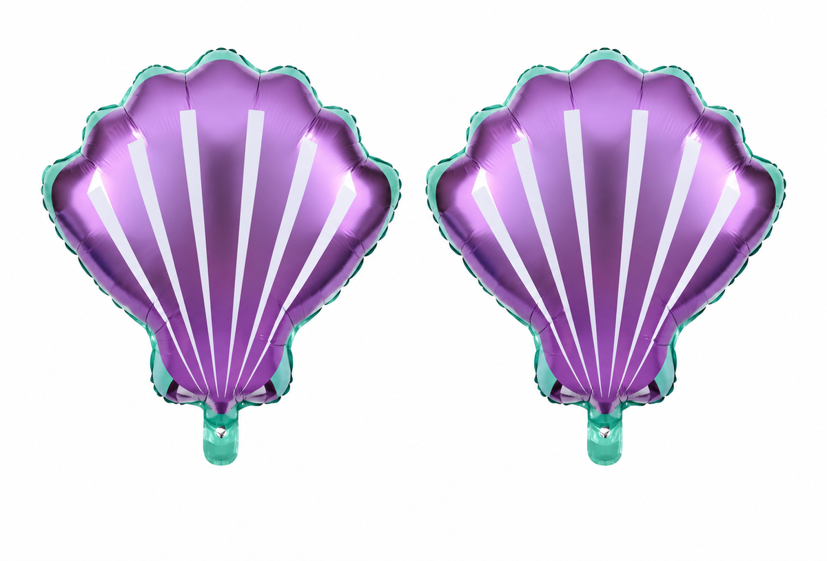 Midye 2'li Folyo Balon Seti