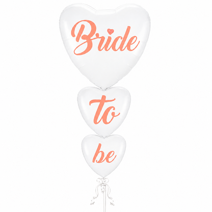 40" Bride To Be Dikine Kalp Folyo Balon