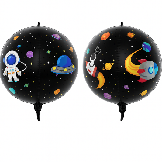 24" Uzay Küre Folyo Balon