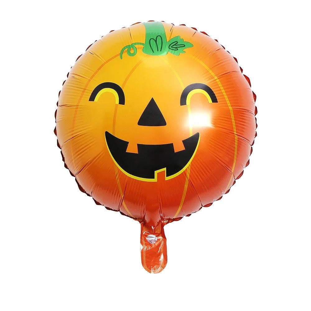 18" Yuvarlak Balkabağı Folyo Balon
