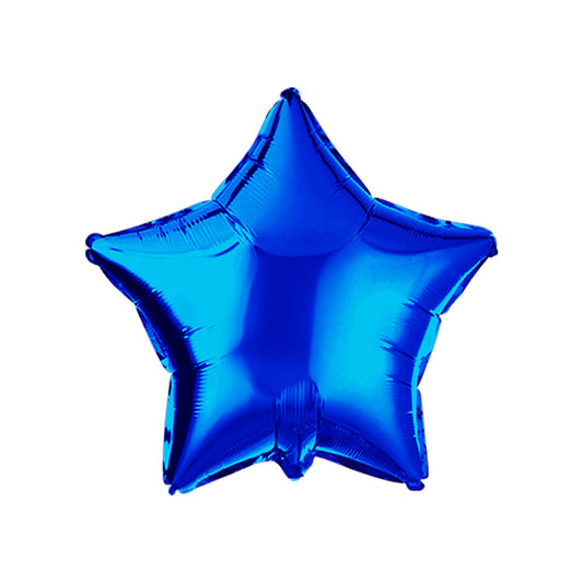 5" Mavi Yıldız Folyo Balon