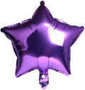 10" Mor Yıldız Folyo Balon