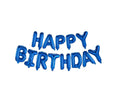 16" Mavi Happy Birthday Folyo Balon