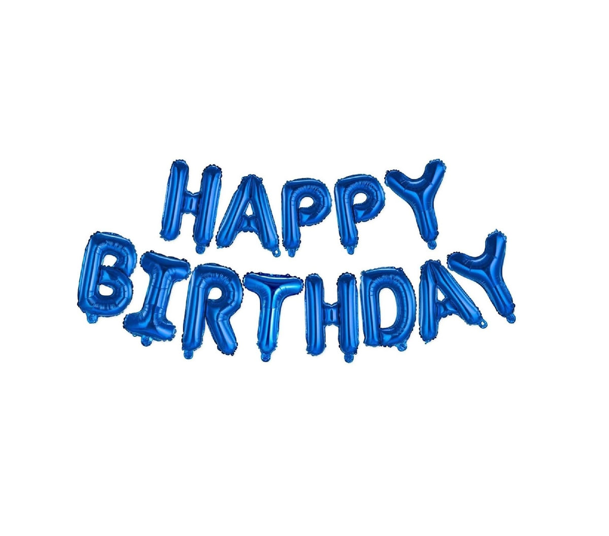 16" Mavi Happy Birthday Folyo Balon