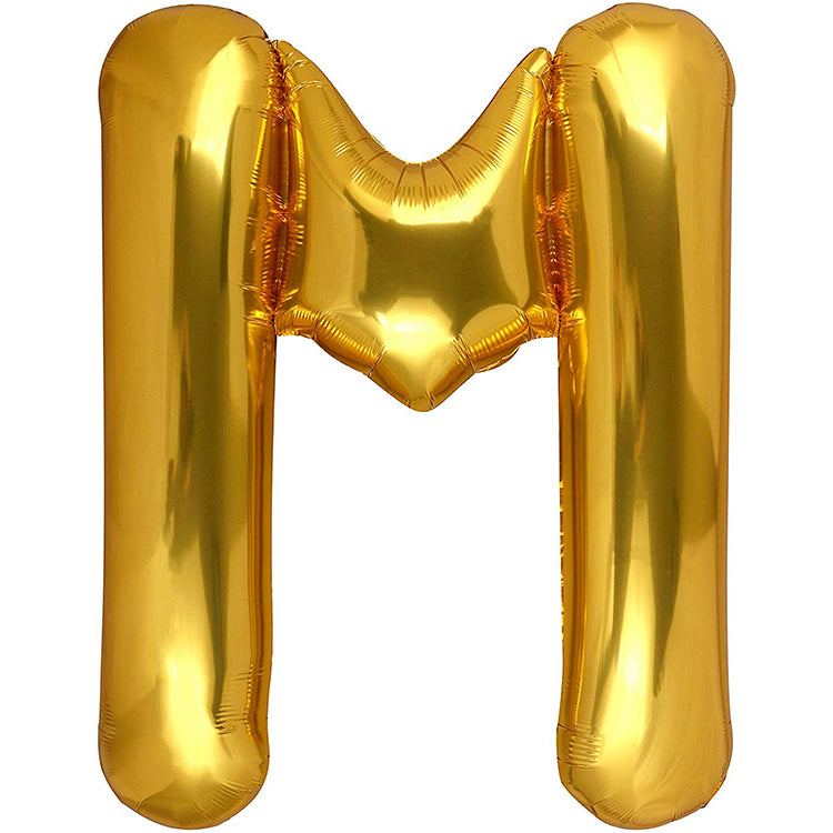 40" Gold Harf Folyo Balon - M