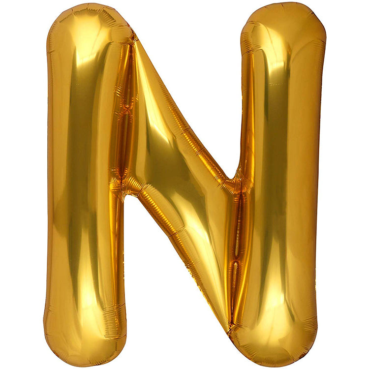 34" Gold Harf Folyo Balon - N