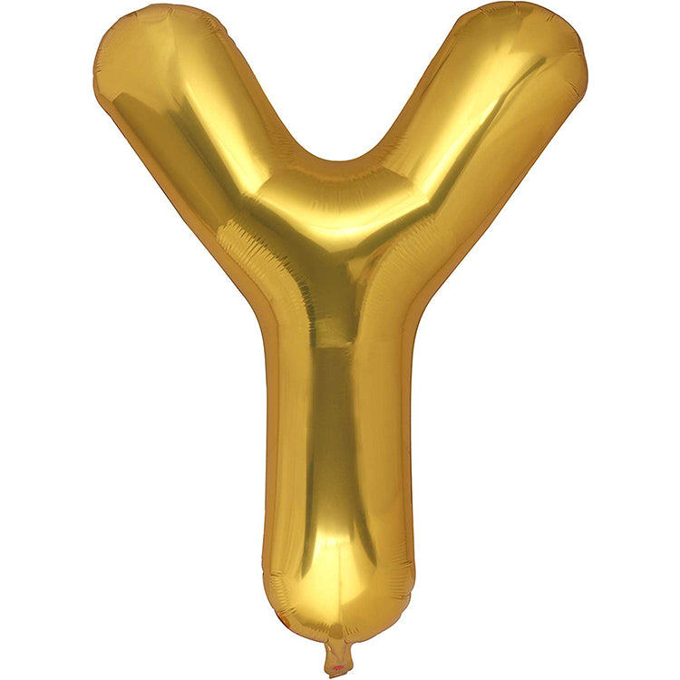 34" Gold Harf Folyo Balon - Y