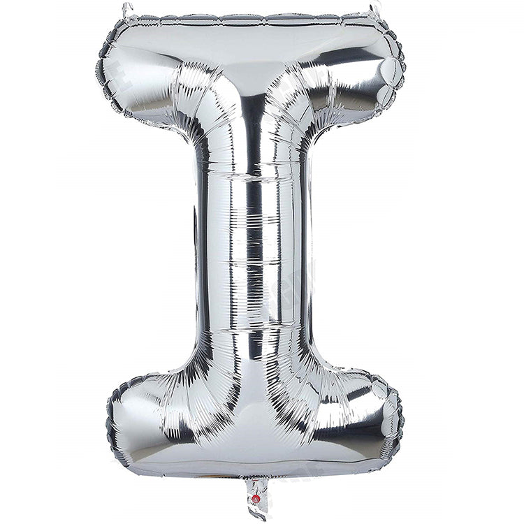 40" Gümüş Harf Folyo Balon - I