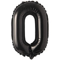 40" Siyah Rakam Folyo Balon