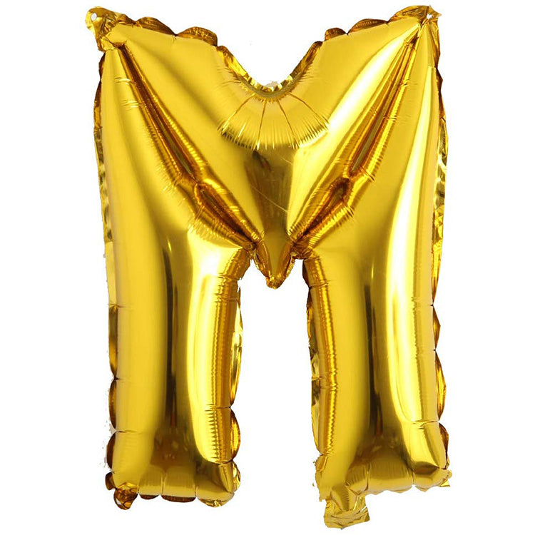 16" Gold Harf Folyo Balon - M