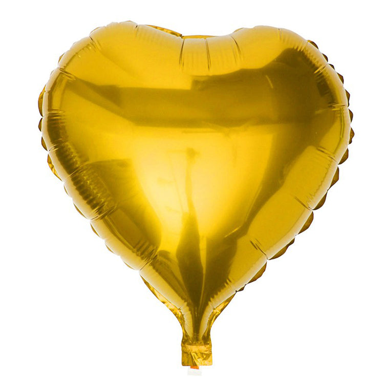 24" Parlak Gold Kalp Folyo Balon