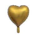 18" Saten Gold Kalp Folyo Balon 50'li Paket