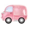 Pembe Kamyonet Folyo Balon