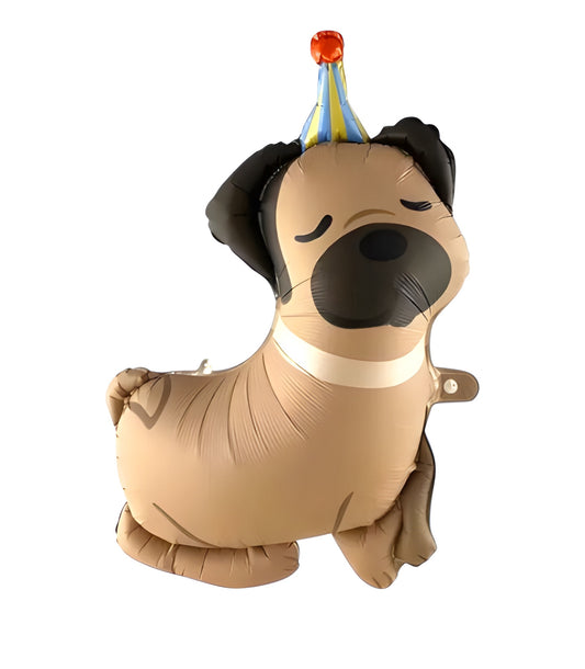 Retro Köpek Folyo Balon