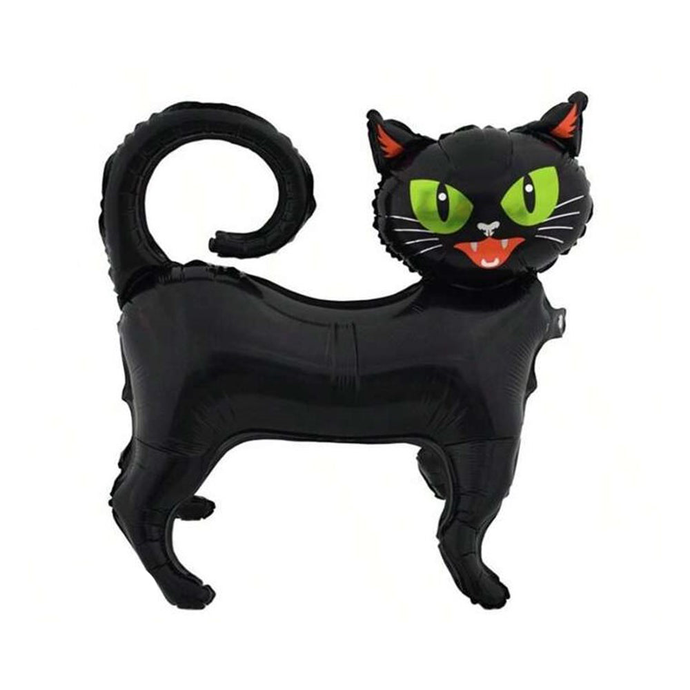 Ayaklı Siyah Kedi Folyo Balon