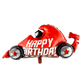 Happy Birthday Yarış Arabası Folyo Balon