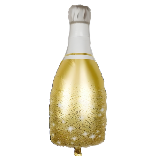 Gold Şampanya Şişe Folyo Balon