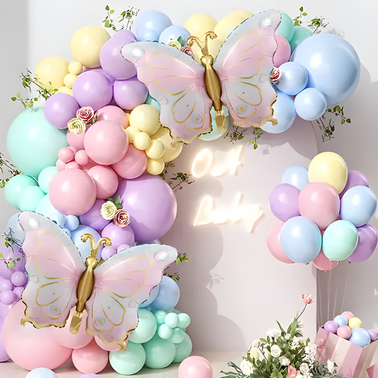 Rose Kelebek Folyo Balon
