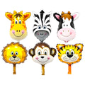 Safari 6'lı Folyo Balon Seti