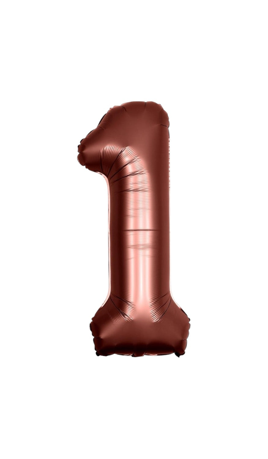 40" Çikolata Rakam Folyo Balon - 1