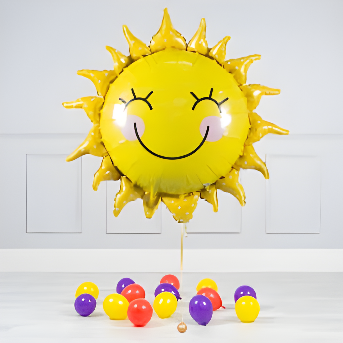 Gülümseyen Güneş Folyo Balon