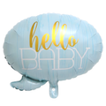 Mavi Hello Baby Folyo Balon