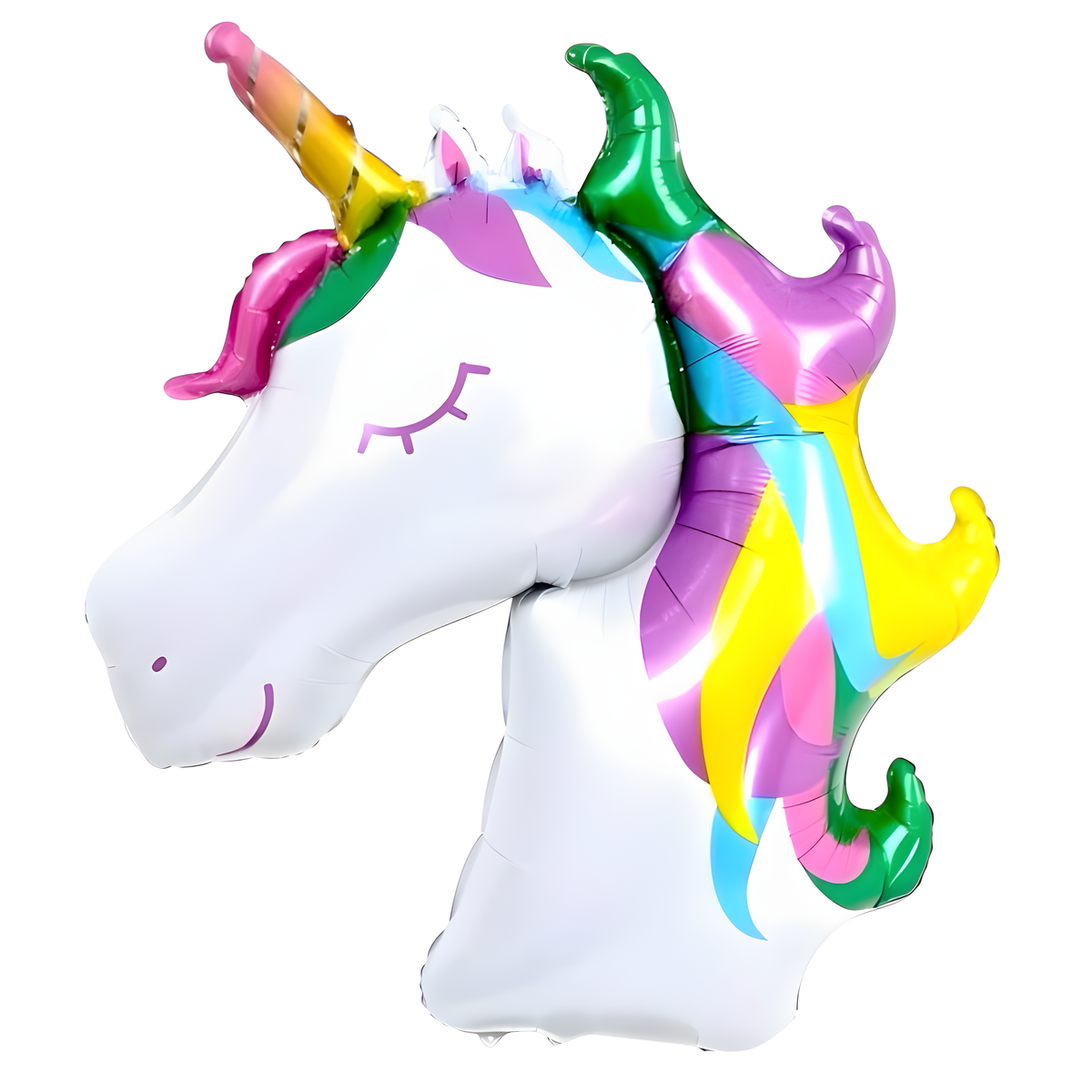 Hologramlı Unicorn Folyo Balon