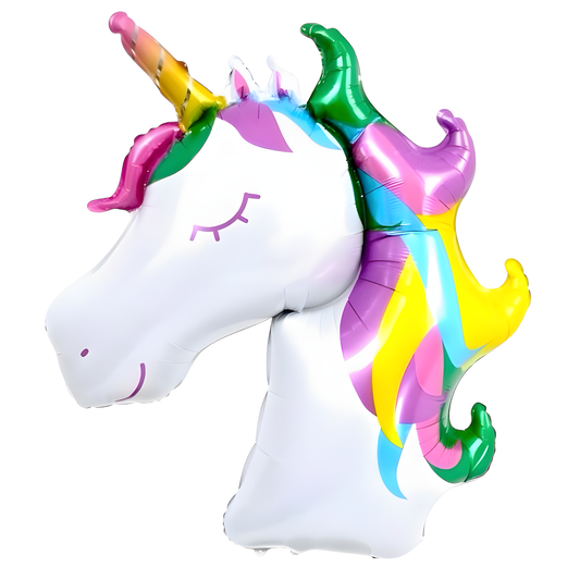 Hologramlı Unicorn Folyo Balon