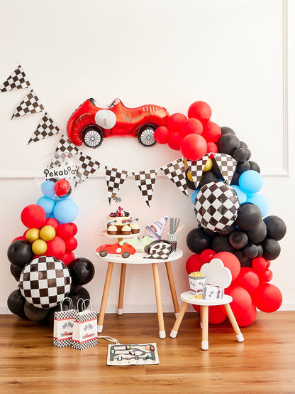 Model Yarış Arabası Folyo Balon