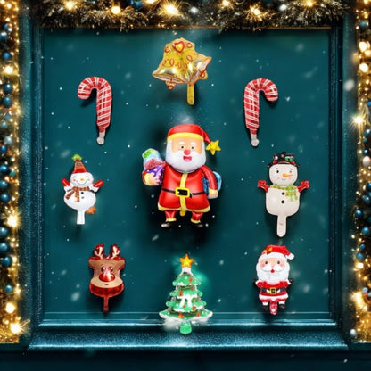 Yılbaşı 9'lu Folyo Balon Seti